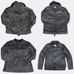 💥 RV5056 Faux Leather Outerwear Jackets