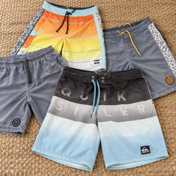 Branded Billabong Quiksilver Swimming Shorts Bundl..