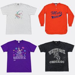 CR13372 Vintage Single Stitch T-Shirts Bundle
