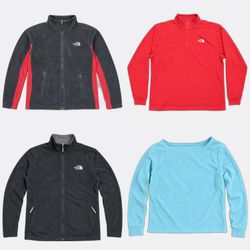 Les vestes et hauts en polaire The North Face