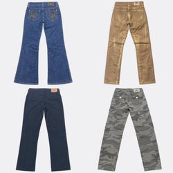 S013 True Religion Miss Me Jeans Flared Bootcut