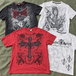 Affliction Tapout Graphic Printed T-Shirts