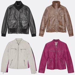Leather Jackets 9 pcs