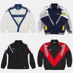 Adidas Nike Track Jackets