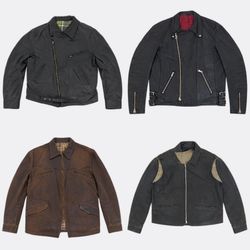Vintage Leather Jackets french/german