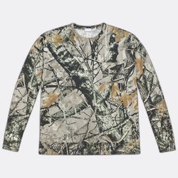 Camouflage Real Tree Printed long sleeve-Shirts