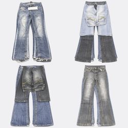 Y2k Flare Flare Jeans Flare Jeans RE-3974