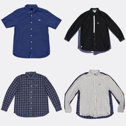 Fred Perry Button Up Shirts