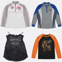 CR13689 Vintage Harley Baby Tees Bundle