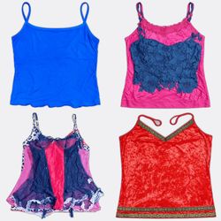 Women's Lace Camisoles and Slip Dresses