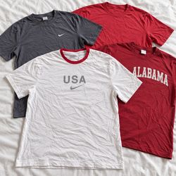 Nike Adidas Vintage Graphic T-Shirts Bundle