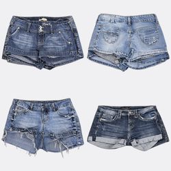 Jeans-Shorts im Posten