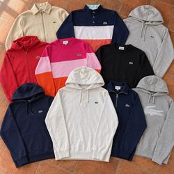 Lacoste Sweatshirts Knitwear Fleece Jackets