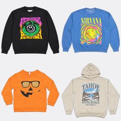 💥 RV5133 Printed Graphic Sweatshirts