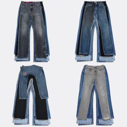 CR13642 Lot de jeans Levi's vintage pour femmes