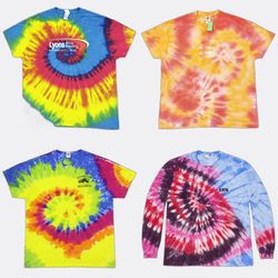 Tie Dye Printed T-Shirts