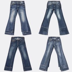 Miss Me Rock Revival Bootcut Jeans