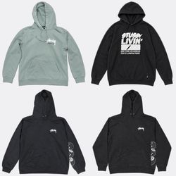 Stüssy Graphic Hoodies #10050