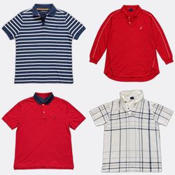 Nautica Short Sleeve Polo Shirts