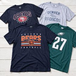 T-shirts à manches courtes imprimés NFL (FNC:231)