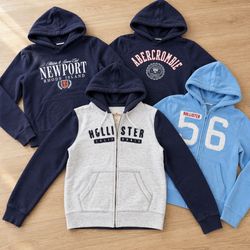 Hollister Abercrombie & Fitch Hoodies and Sweatshi..