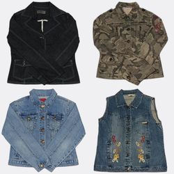 Denim Jackets and Vests Selection RV # 102