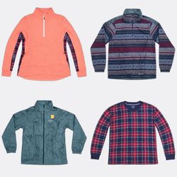 Columbia & Eddie Bauer Fleece & Jackets