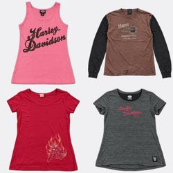 CR13537 Vintage Harley Baby Tees Bundle