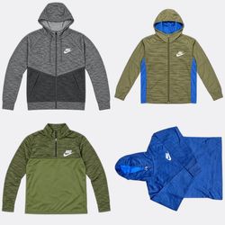 Nike Hoodies 1/4 Zip Sweaters Track Jackets
