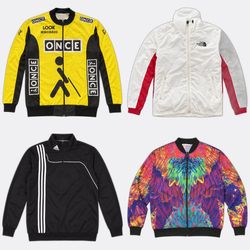 Mix brand track jackets