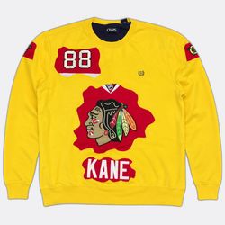 Upcycled Sports Jersey Pannelled Sweatshirt