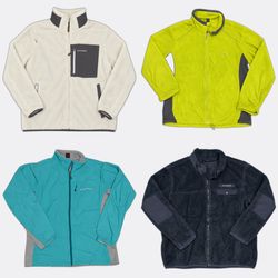 Montbell Fleece and Windbreaker Jackets