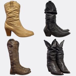 Op Vintage High Heel Boots Collection