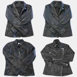 Vintage Real Leather Jackets Lot