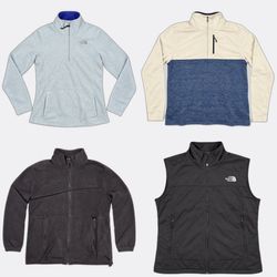 The North Face Fleece mix Jackets (JK-0067)