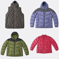 Montbell Puffer Jackets and Parkas Lot