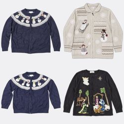 Neuheit Weihnachtsurlaub Strickwaren Cardigans