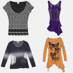 Y2k Graphic Printed Sleeveless Casual Tops