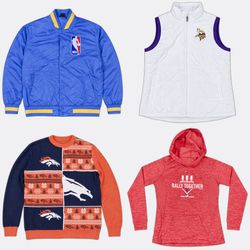 Vintage-Sportjacken, -Westen & -Pullover