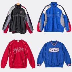 1116 Sports Team Windbreaker Jackets Selection