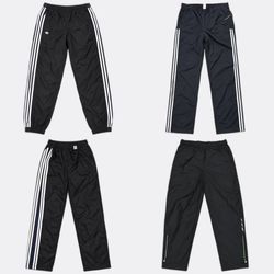 Adidas Athletic Nylon Track Pants
