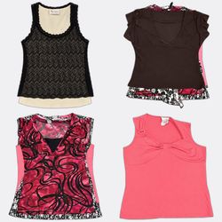 Women's Printed Blouses and Tops Selection