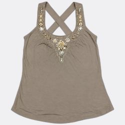 Tank Tops Featuring Embellished and Graphic Prints