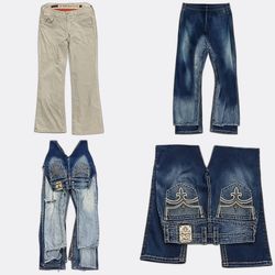 CR13002 Vintage Rock Revival Men jeans