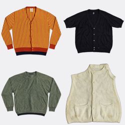 D#350 Unique  Knitwear Sweaters and Cardigans Wool..