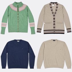 Burberry Long Sleeve Knitted Sweaters -#10015