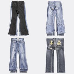Y2k Bootcut Jeans id770
