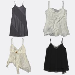 Women's Y2K Style Camisoles and Mini Dresses Bundl..