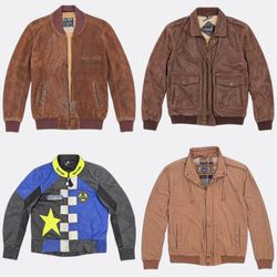 Vintage Leather and Suede Jackets Wholesale