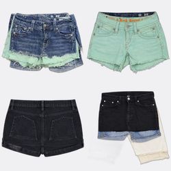 RV5170 Miss me, Rock revival Denim Shorts